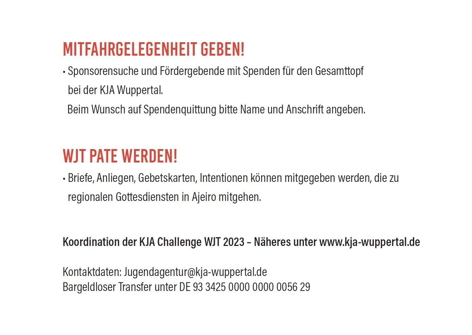 2023-02-10 WJT Mitfahrgelegenheit