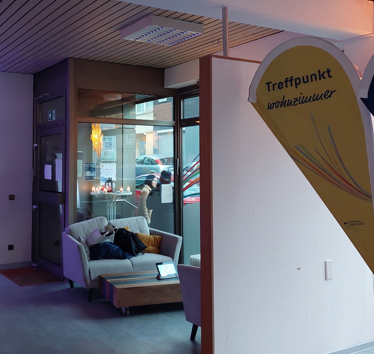 Friedenslicht wohnzimmer zum Mitnehmen