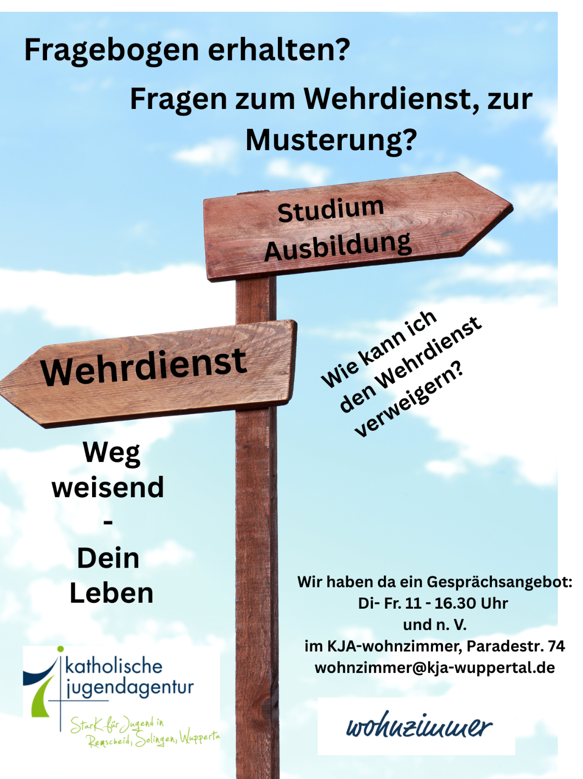 Bildmaterial Gesprächsangebot Wehrdienst