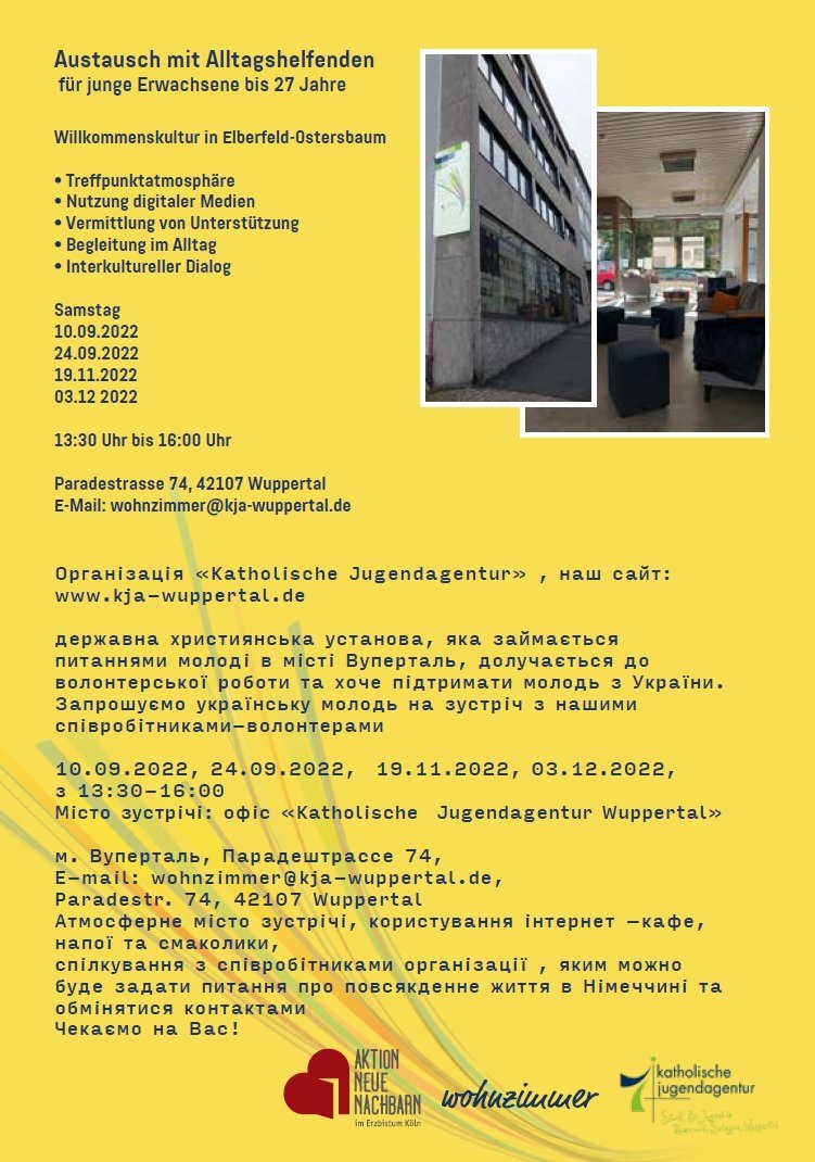 2022-08-30 Austausch für junge Erwachsene (mit ukrainischer Übbersetzung)